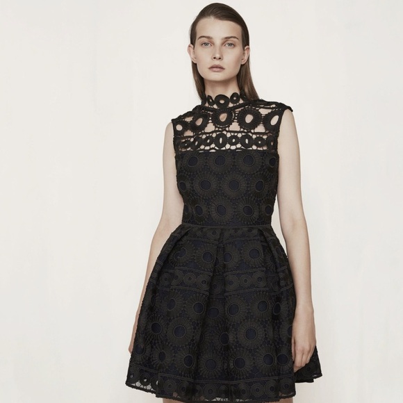 Maje Dresses & Skirts - Maje Black Lace Dress